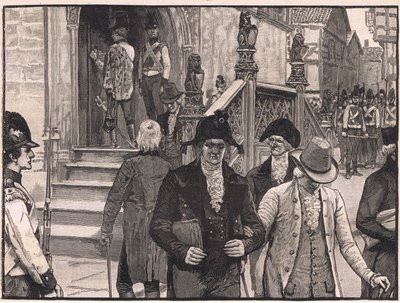 Expulsion of the Professors from the University of Antwerp AD 1789 by Walter Paget